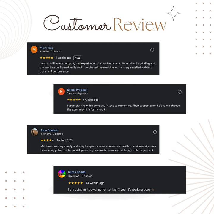 Mill power customer reviews