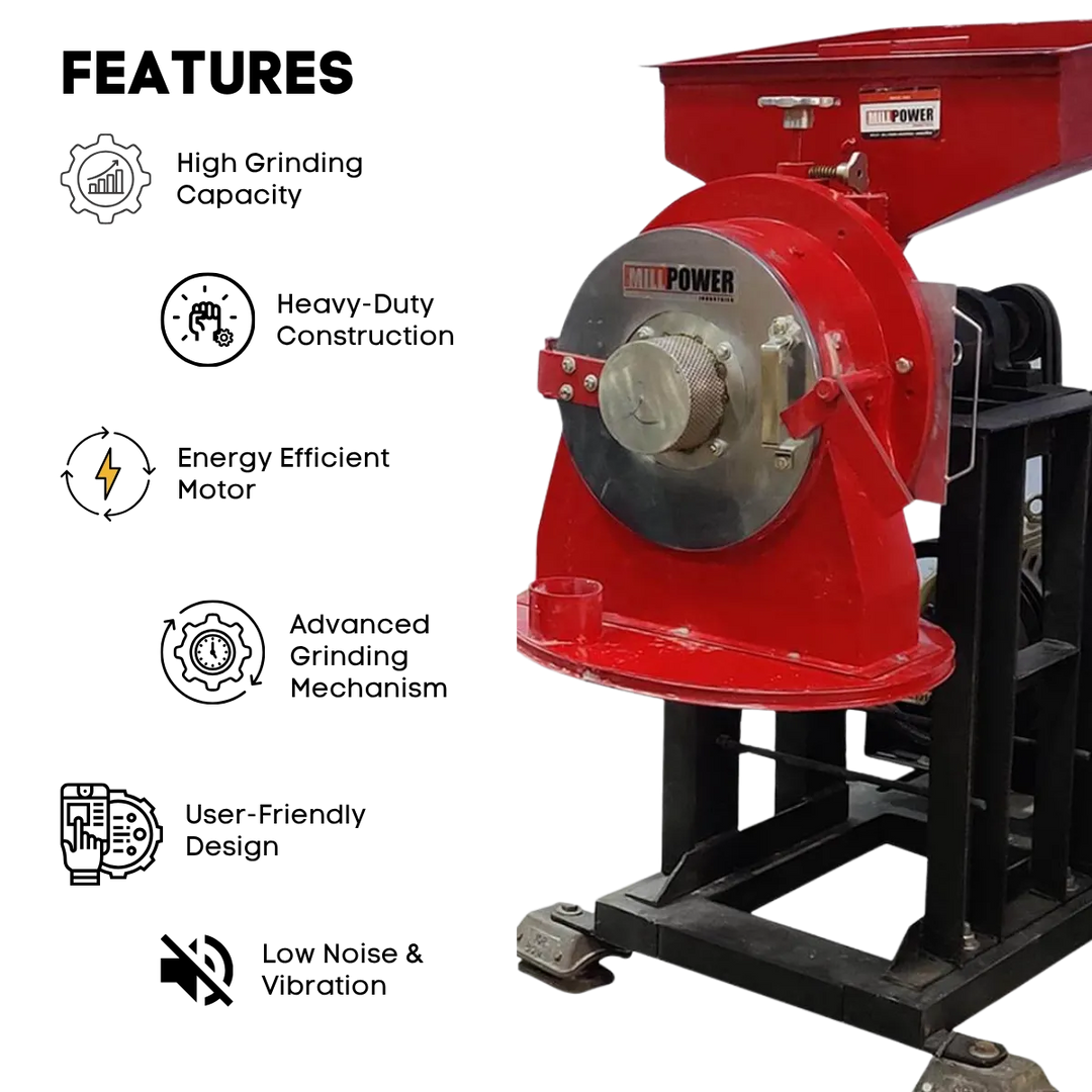 wheat flour machine features