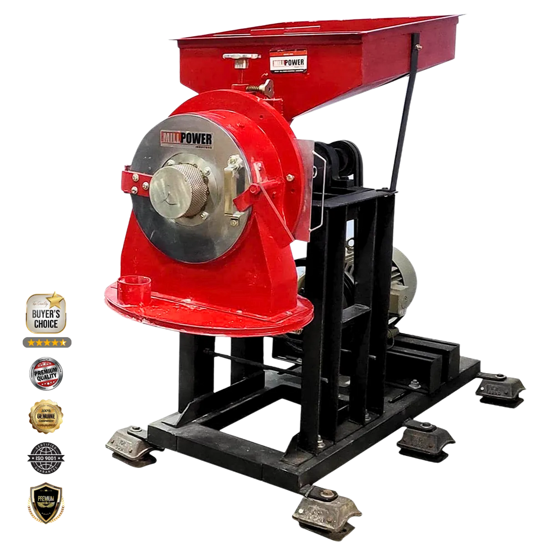 wheat flour machine front